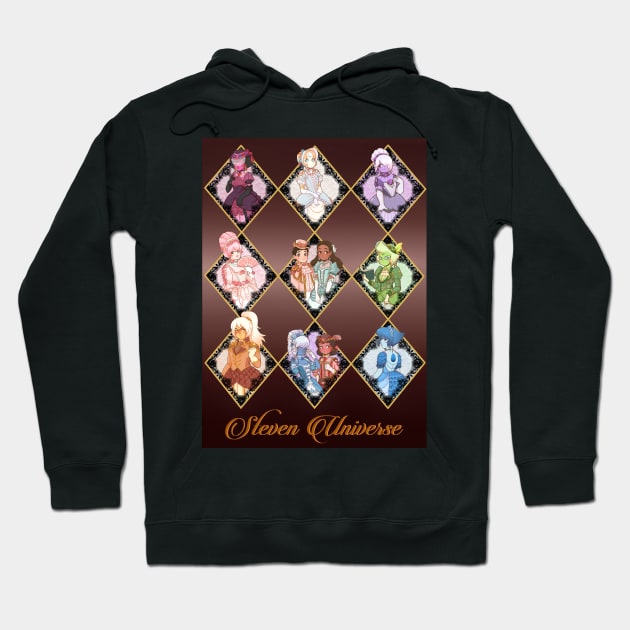 Fancy gems Hoodie by EsmaelJ